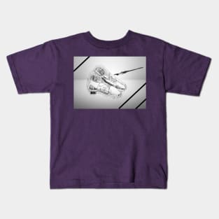 Vintage Shoes Kids T-Shirt